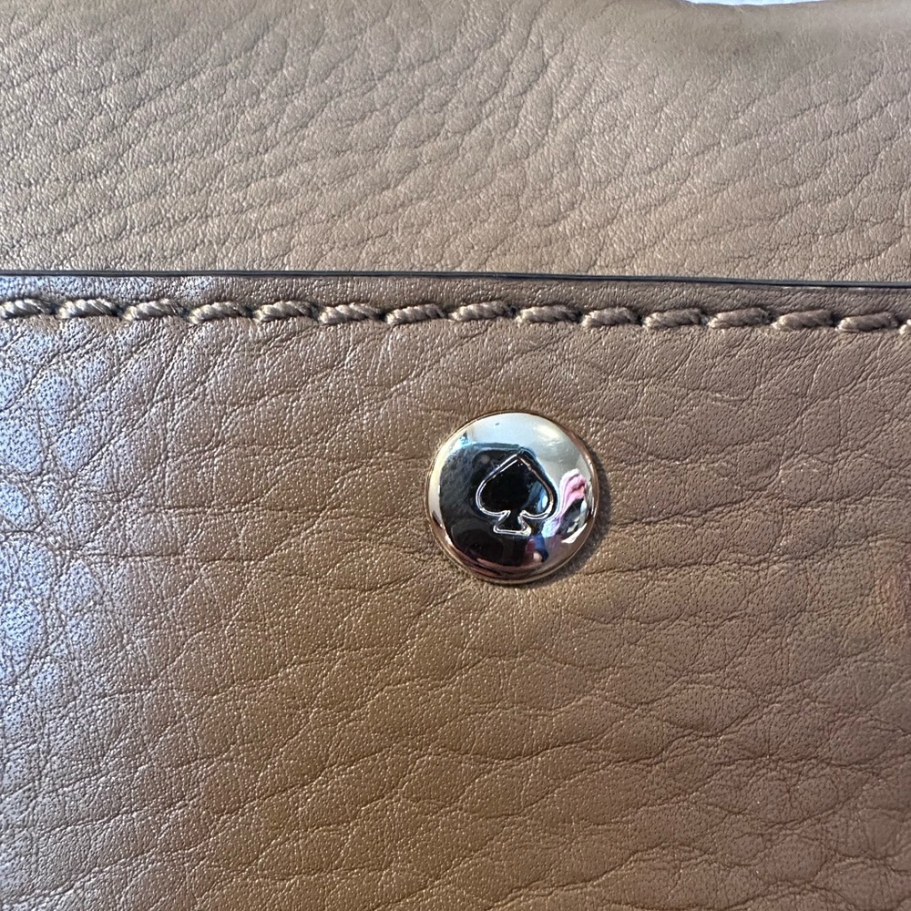 Kate Spade Tan Leather Crossbody Bag - Picture 14 of 15